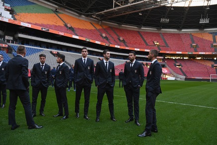 L'Italia è ad Amsterdam, pronta la sfida con l'Olanda