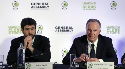 Tramonta l'ipotesi Superlega. Rummenigge: «Contenti di restare sotto la UEFA»
