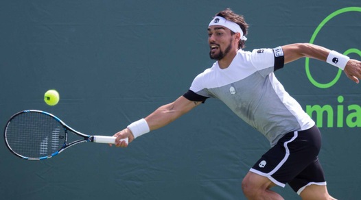 Miami Open 2017: Fognini ai quarti di finale, battuto Young