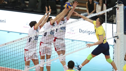 Volley: Coppa Cev, Trento in un'ora e un quarto domina il Fenerbahce