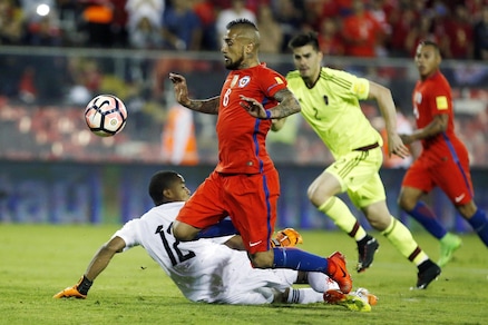 Il Cile batte il Venezuela: Alexis Sanchez da record