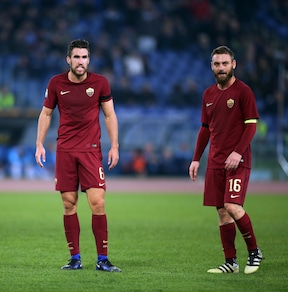 De Rossi infortunato, Strootman pensa a Roma-Lazio: «Derby? Gioca sicuro»