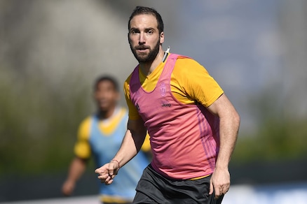 Juventus, Higuain di corsa verso il San Paolo