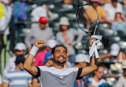 Tennis: Fognini in finale a Miami, che gioia!