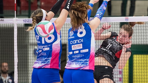Volley: A1 Femminile, la UYBA espugna Monza ed ipoteca i quarti