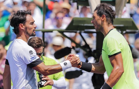Miami Open 2017, Nadal spegne il sogno di Fognini e vola in finale