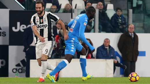 Napoli - Juve: il gol di Higuain a 2,30