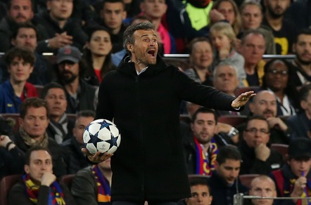 Barcellona, Luis Enrique: «Contento che la Juventus affronti il Napoli»