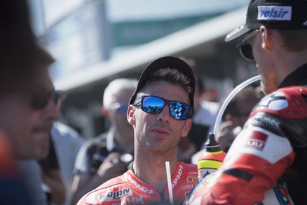 Sbk Aragon, Melandri: «E' stata una bellissima gara»