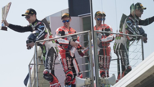 Sbk, Aragon: vince Rea, Melandri secondo