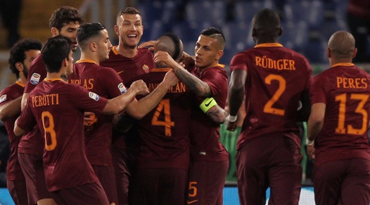 Serie A, Roma-Empoli 2-0: Dzeko, doppietta storica