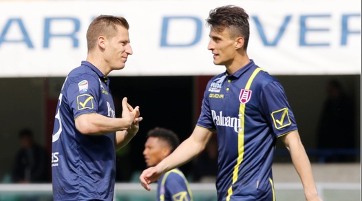 Chievo-Crotone 1-2: decidono Ferrari e Falcinelli