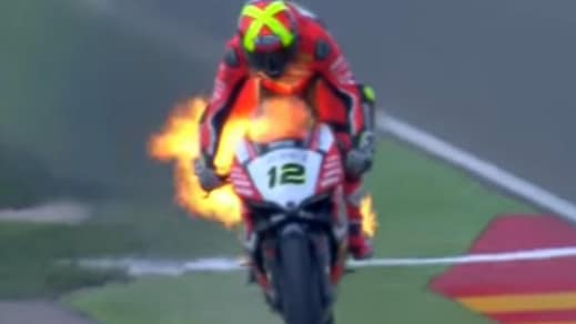 Sbk, Fores in pista dopo lo spavento: «Ci voleva proprio questa gara»