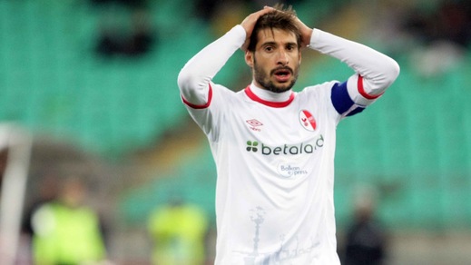 Serie B Bari, per Brienza lesione al legamento del ginocchio