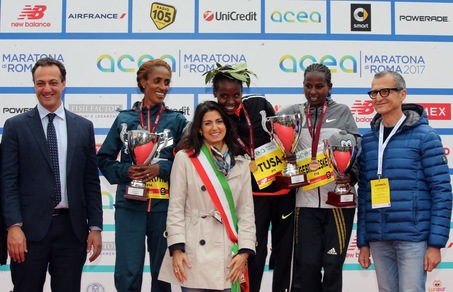 Atletica - Doppietta etiope alla Maratona di Roma: Tola e Tusa