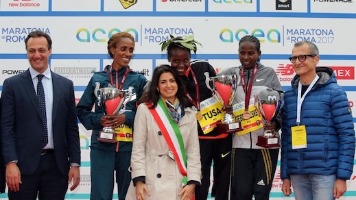 Atletica - Doppietta etiope alla Maratona di Roma: Tola e Tusa