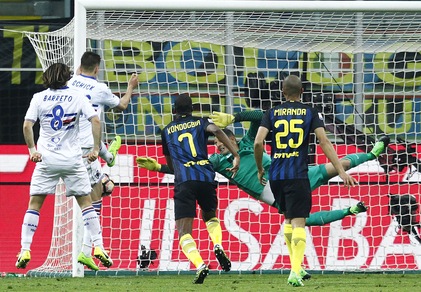 Serie A, Inter-Sampdoria 1-2: decidono Schick e Quagliarella