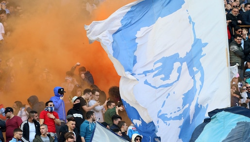 Champions, saldi fuori stagione e fuochi d'artificio: a Napoli festa Real