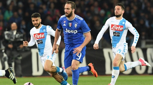 Coppa Italia, Napoli-Juve: Higuain ci riprova, il gol a 2,20