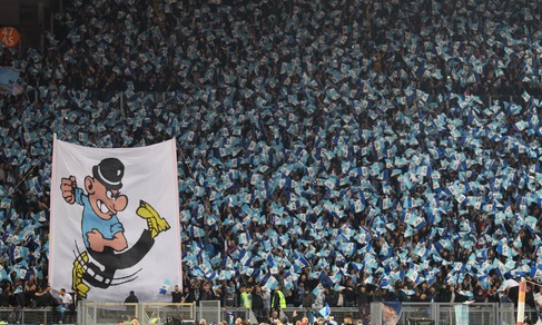 Roma-Lazio, Lotito: «Vinto anche il derby delle coreografie»