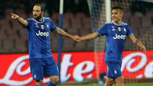 Napoli-Juventus 3-2: doppietta di Higuain e Allegri in finale