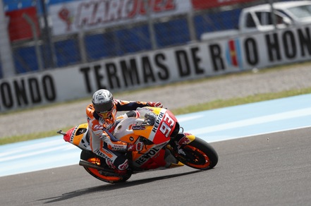 MotoGp, Marquez: «Dobbiamo migliorare nel 2° settore»