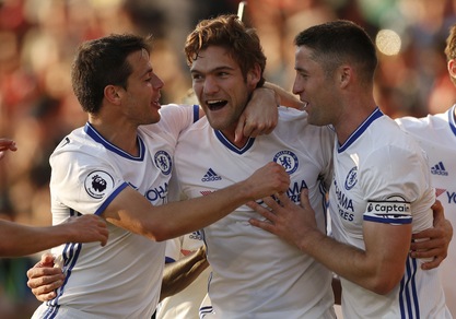 Premier League: il Chelsea vince col Bournemouth e risponde al Tottenham