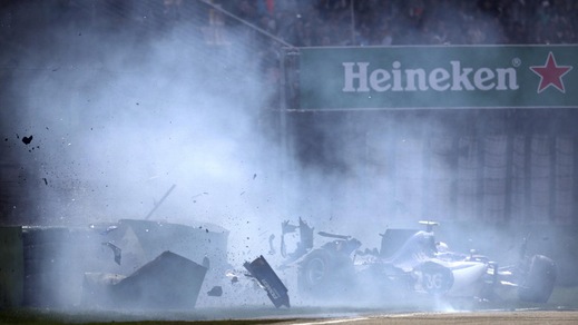 F1, Gp Cina: paura per Giovinazzi, subito fuori