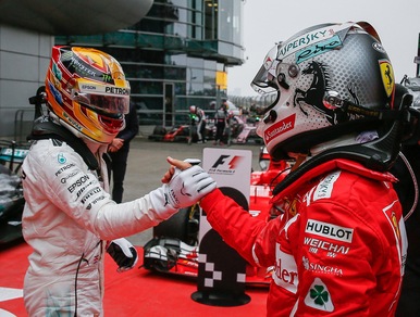 F1, Hamilton: «Complimenti a Vettel e Verstappen»