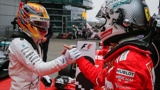 F1, Hamilton: «Complimenti a Vettel e Verstappen»