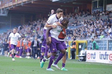 Serie A, Sampdoria-Fiorentina 2-2: Babacar completa la rimonta