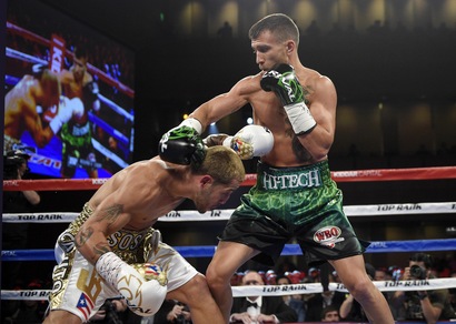 Mondiale superpiuma Wbo, Lomachenko batte Sosa