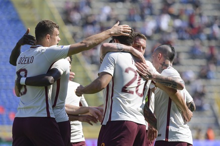 Bologna-Roma 0-3: in gol Fazio, Salah e Dzeko