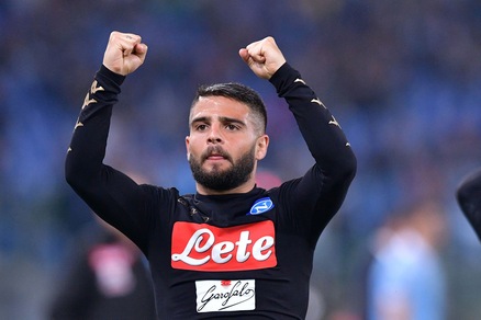 Serie A: Lazio-Napoli 0-3, le immagini dello show di Insigne