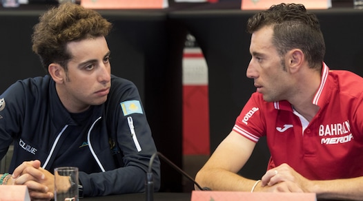 Nibali: «Dispiace per Aru, il Giro d'Italia perde un protagonista»