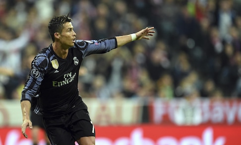 Bayern Monaco-Real Madrid 1-2, le immagini della doppietta di Ronaldo