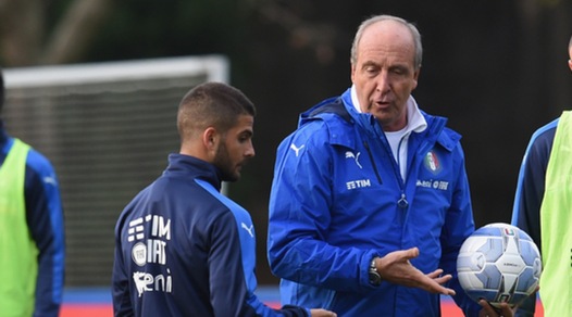 Italia, Ventura: «Insigne punto di riferimento della Nazionale»
