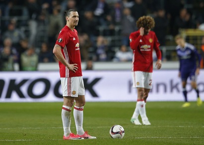 Europa League: Anderlecht-Manchester United 1-1, Ajax-Schalke 2-0