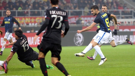 Serie A, Inter-Milan: nerazzurri avanti a 2,10