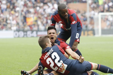 Genoa due volte in vantaggio ma contro la Lazio termina 2-2