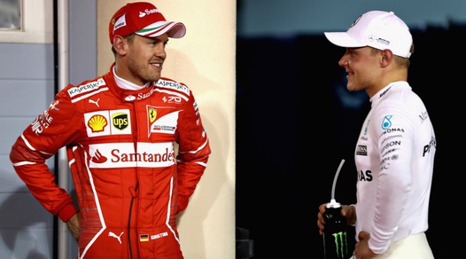 Bottas primo, Vettel in seconda fila: le immagini delle qualifiche in Bahrain