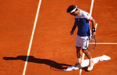 Esordio amaro anche per Fognini: ko al Montecarlo Rolex Masters