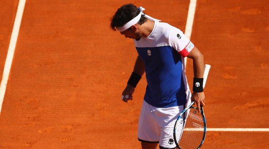 Esordio amaro anche per Fognini: ko al Montecarlo Rolex Masters