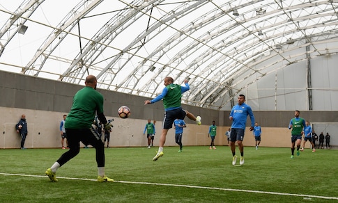 Inter, che gelo! Meglio allenarsi al chiuso