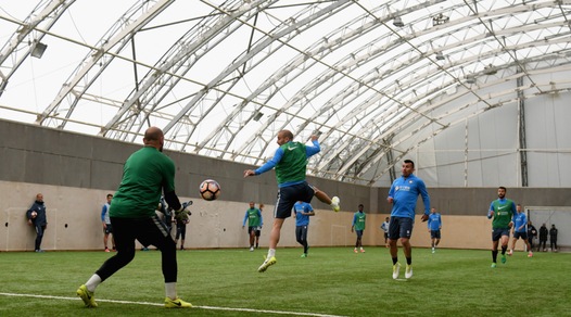 Inter, che gelo! Meglio allenarsi al chiuso