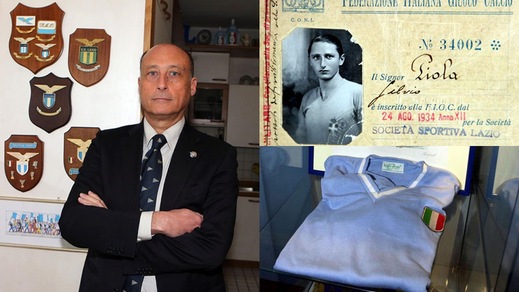 Dal cartellino di Piola al tesserino di Coppi: la casa museo del presidente Buccioni