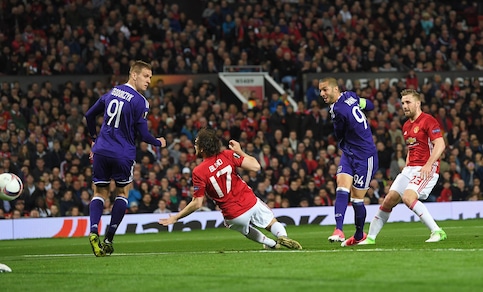 Manchester United-Anderlecht 2-1: Mourinho conquista la semifinale