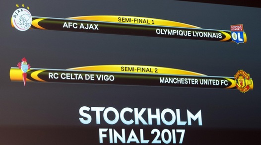 Sorteggi Europa League: Ajax-Lione e Celta-Manchester United