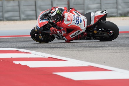 MotoGp Usa, Lorenzo: «Ducati, il feeling migliora»