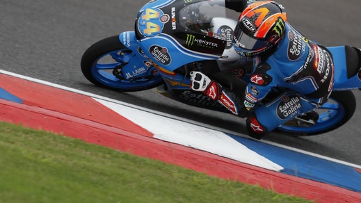 Moto3 Usa: Canet imprendibile in pole, Fenati terzo